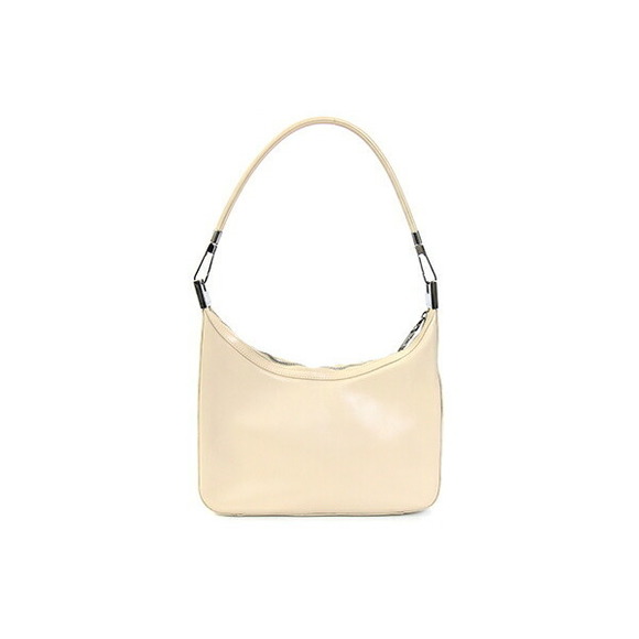 Gucci One Shoulder Shoulder Leather Bag Bag Beige Handle - Picture 1 of 8